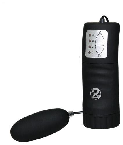 Velvet Black Bullet Vibračné vajíčko - čierne