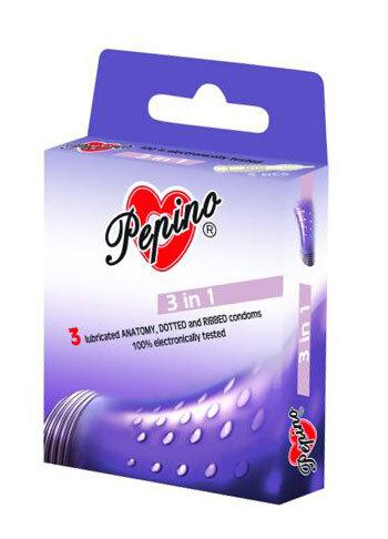 Pepino kondómy 3v1 - 3 ks