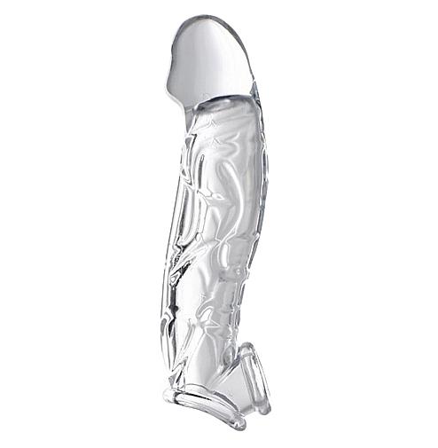 Size Matters Clear Extender Curved Penis Sleeve
