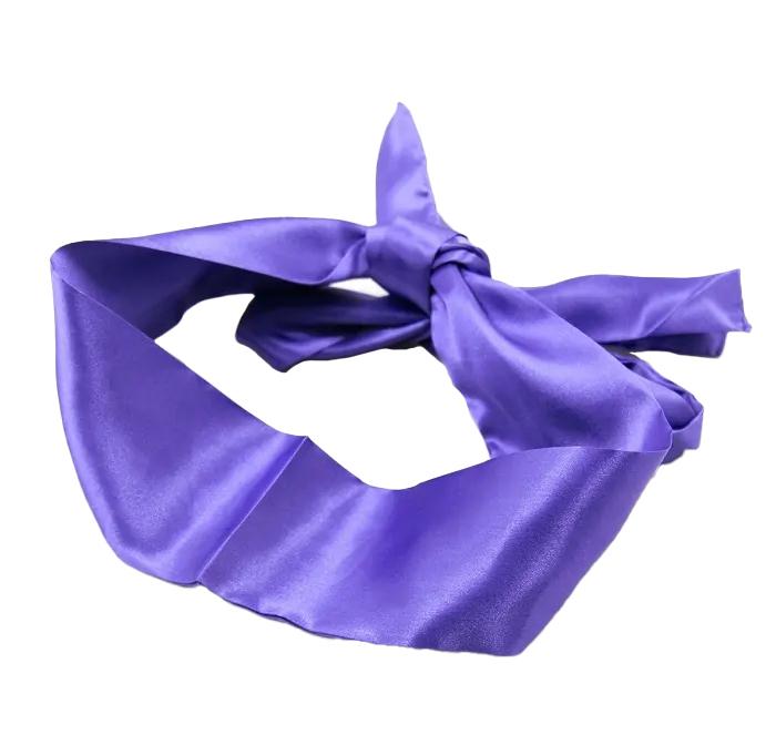 BASIC X Saténový šál na oči fialová