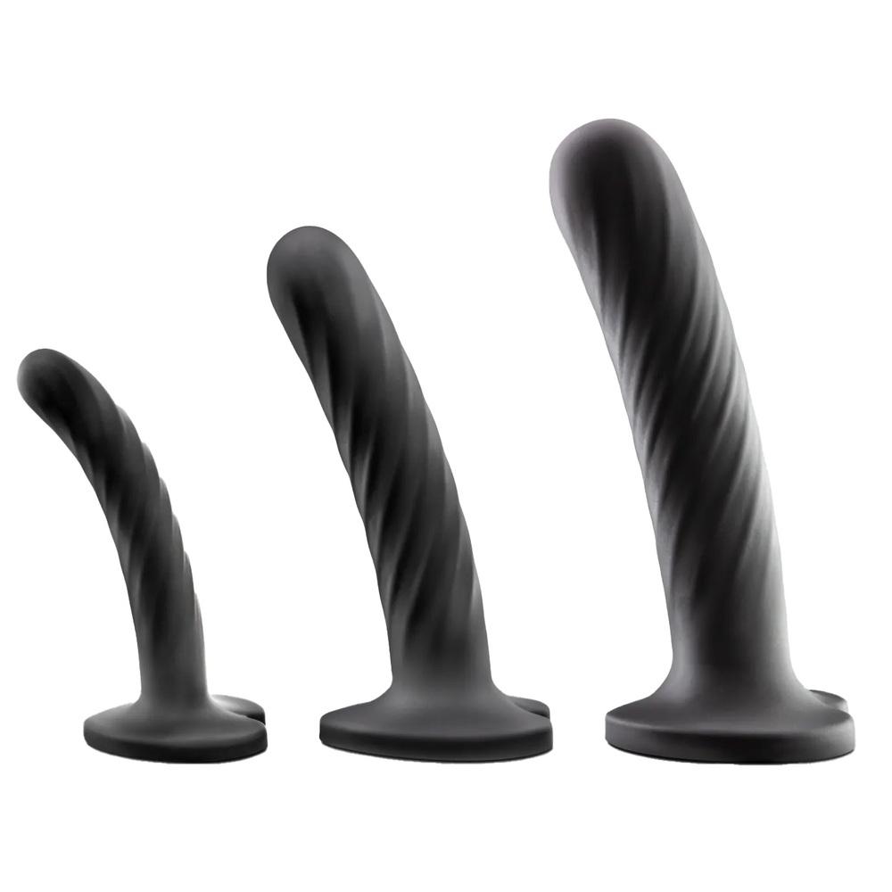 Temptasia Twist tréningový set díld 3ks - čierny