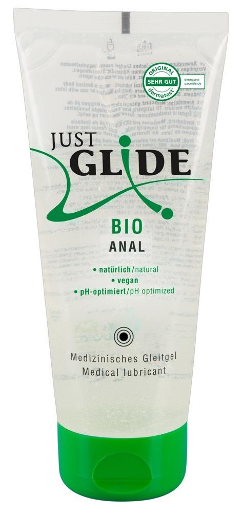 Just Glide BIO Anal Lubrikačný gél 200 ml