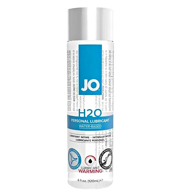 JO H2O Lubrikačný gél hrejivý 120 ml