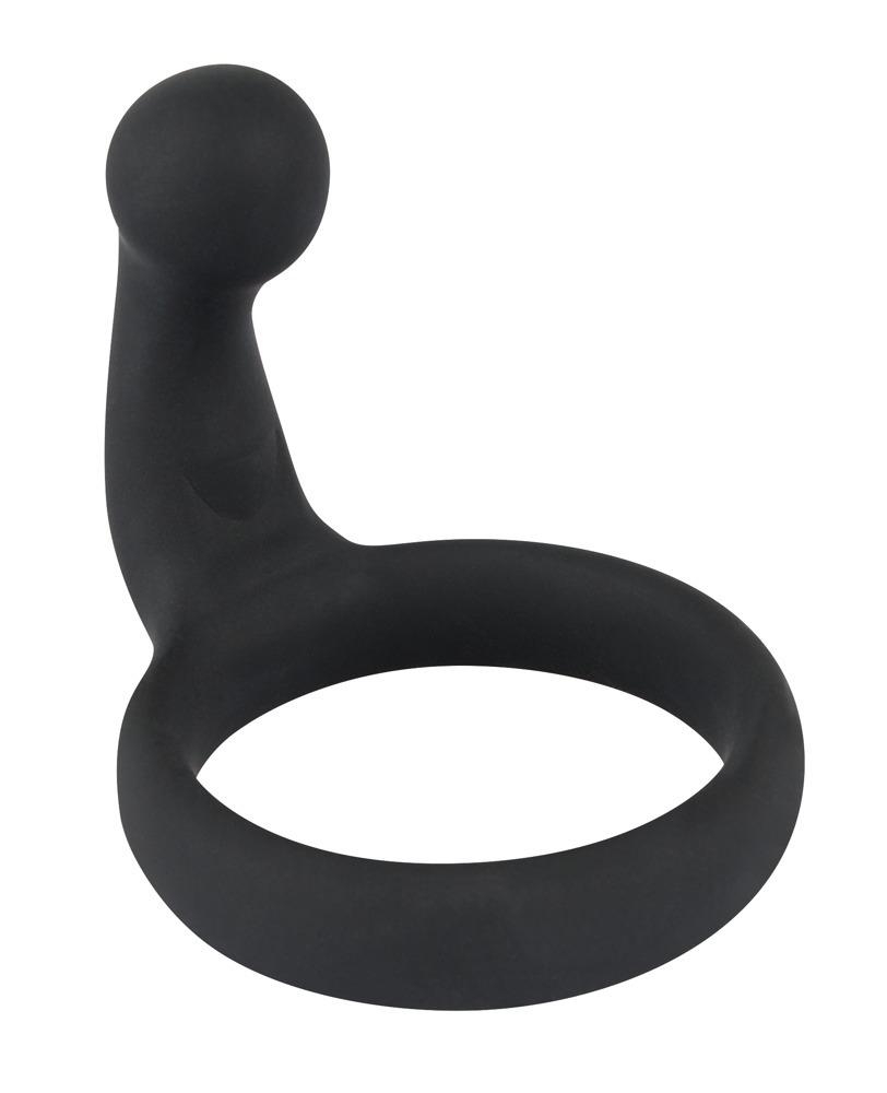 E-shop Black Velvets erekčný krúžok so stimulátorom