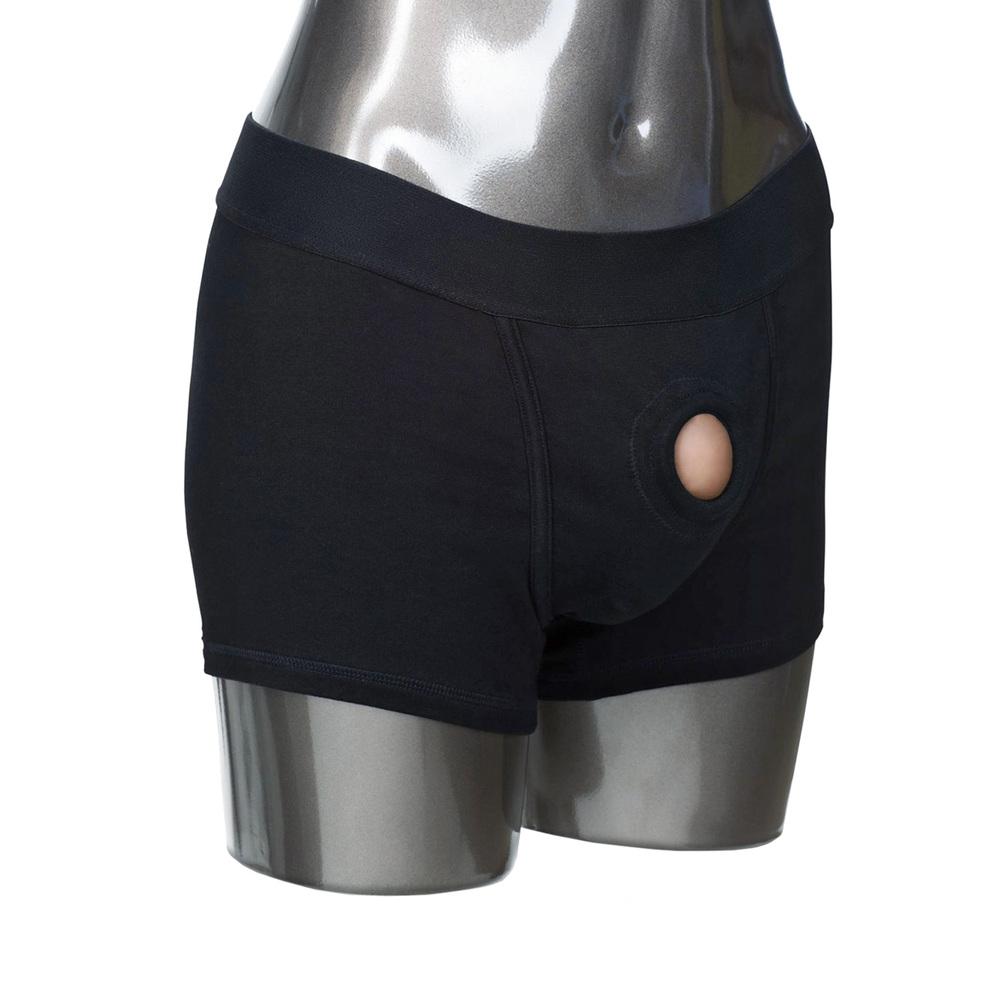 California Exotics Packer Gear Boxer Brief Harness Black