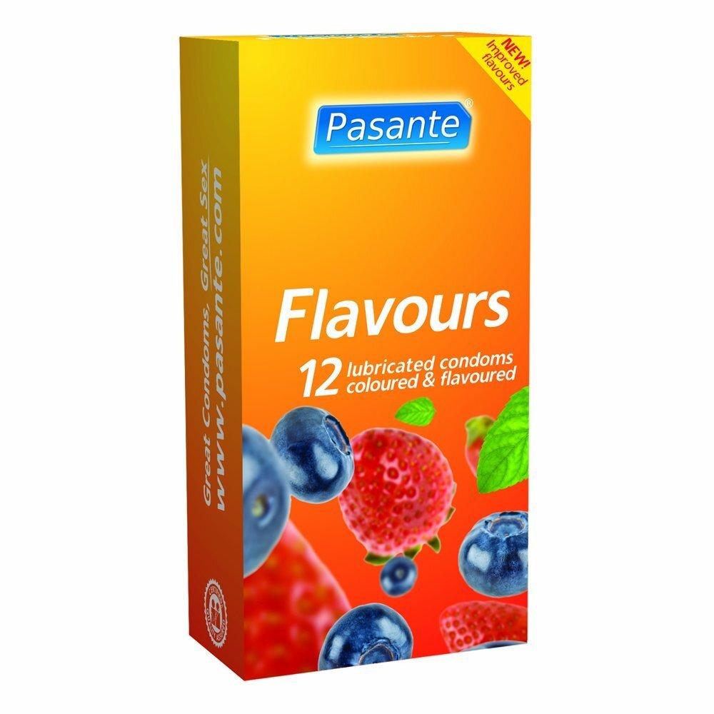Pasante kondómy Flavours - 12 ks