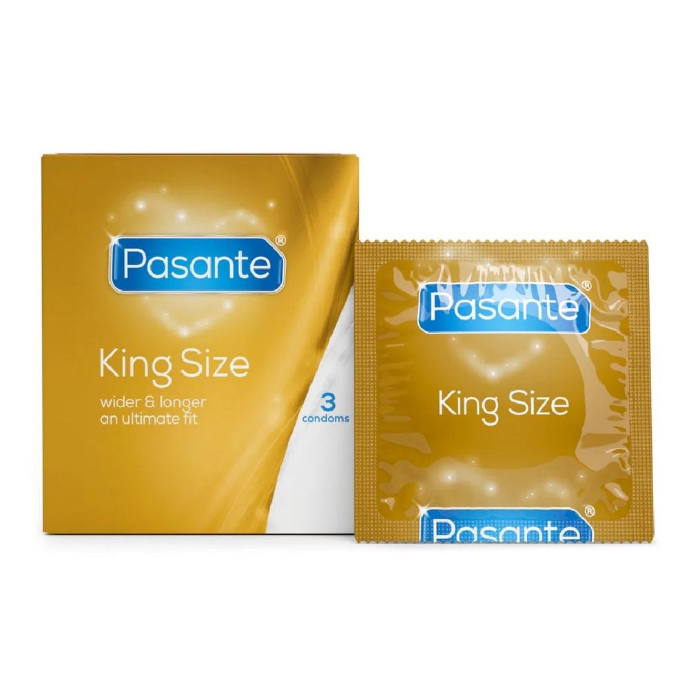 Pasante kondómy King Size 60 mm - 3 ks