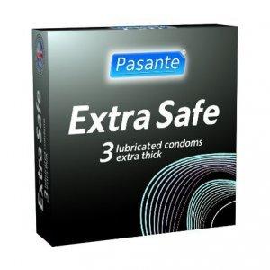 Pasante zosilnené kondómy Extra 3 ks