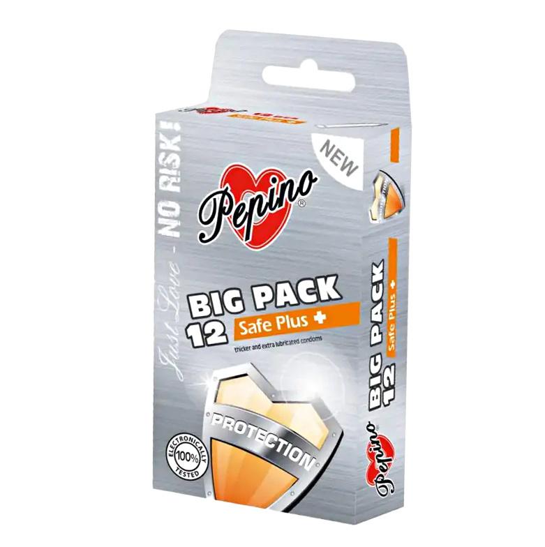 Pepino kondómy Safe Plus - 12 ks