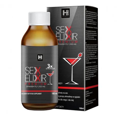 Sex Elixír Premium španielske mušky 100 ml - doplnok stravy