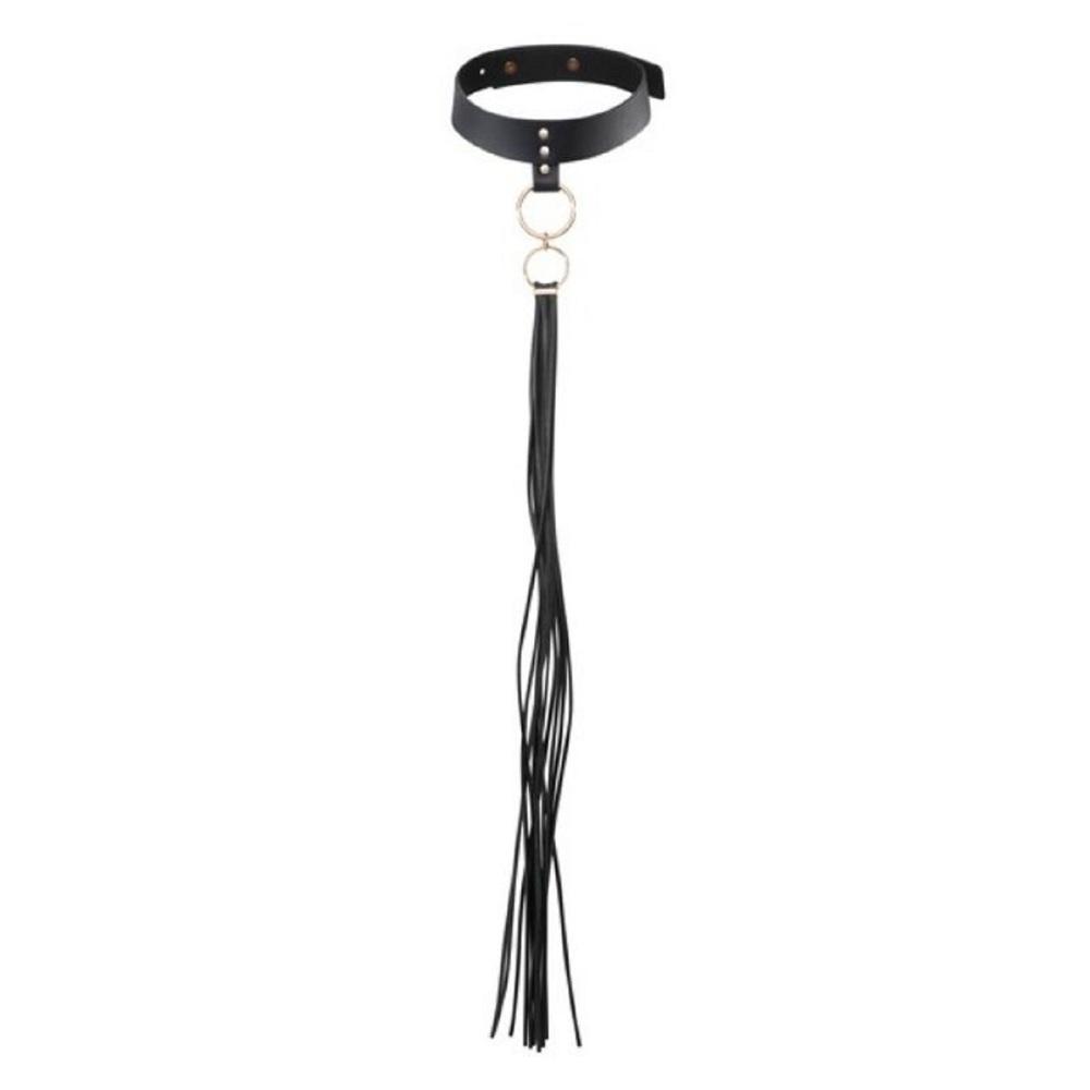 Bijoux Indiscrets - Maze Tassel Chocker Black Bijoux Indiscrets - Maze Tassel Chocker Black