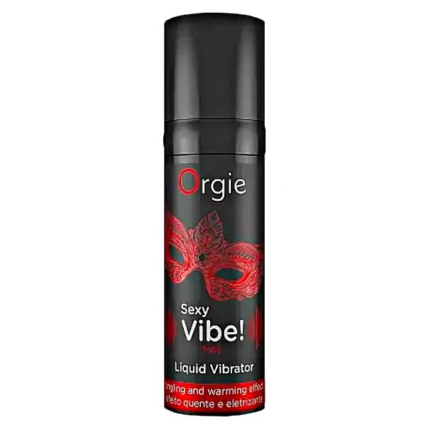E-shop Orgie Sexy Vibe! HOT tekutý vibrátor 15 ml