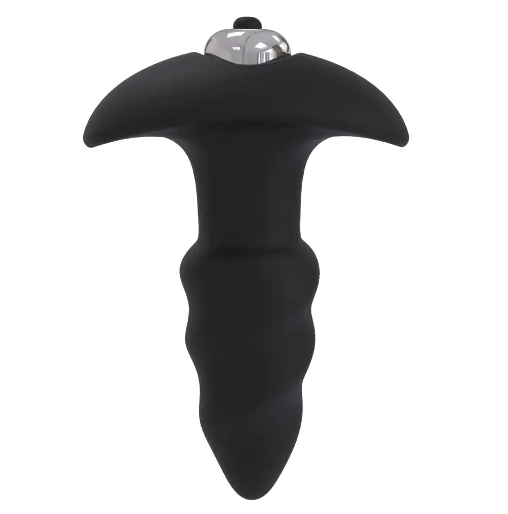 Dream Toys Love Arrow vibračný análny kolík čierny Dream Toys Love Arrow vibračný análny kolík čierny