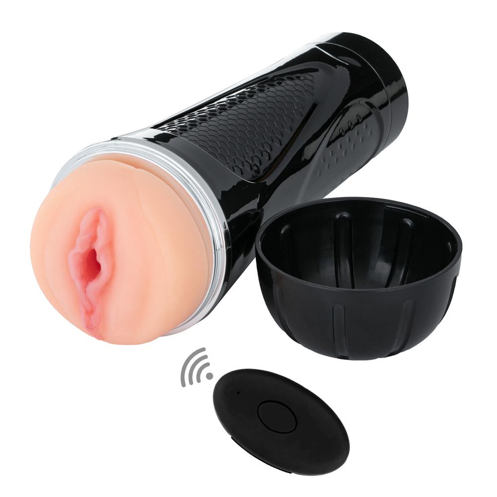 BOOM Sabrina vibračný masturbátor s nastaviteľným priemerom