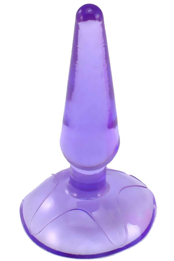 BASIC X Francesco análny kolíček s prísavkou fialový BASIC X Francesco análny kolíček s prísavkou fialový