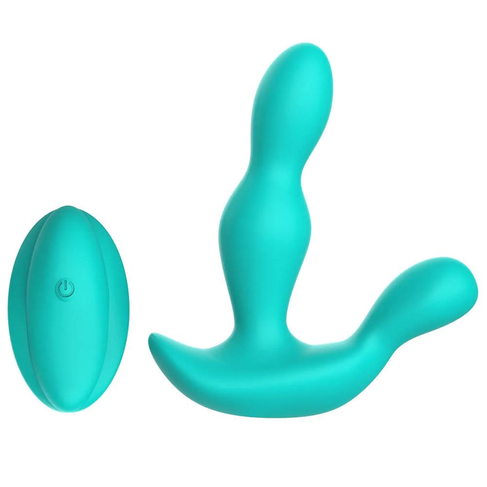 BOOM Richard stimulátor prostaty na diaľkové ovládanie zelený