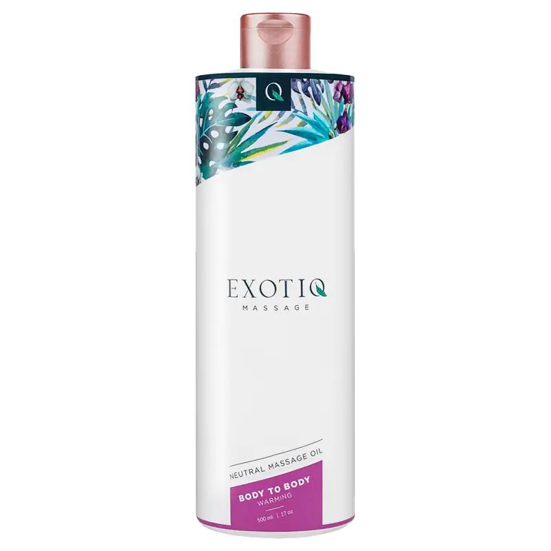 Exotiq Body To Body hrejivý masážny olej 500 ml