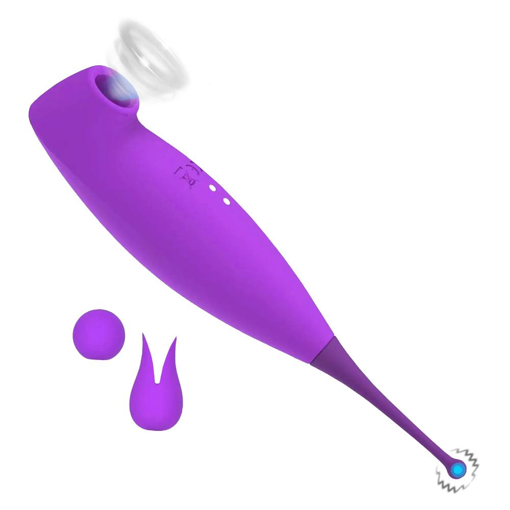 E-shop BASIC X Ďateľ podtlakový stimulátor klitorisu fialový