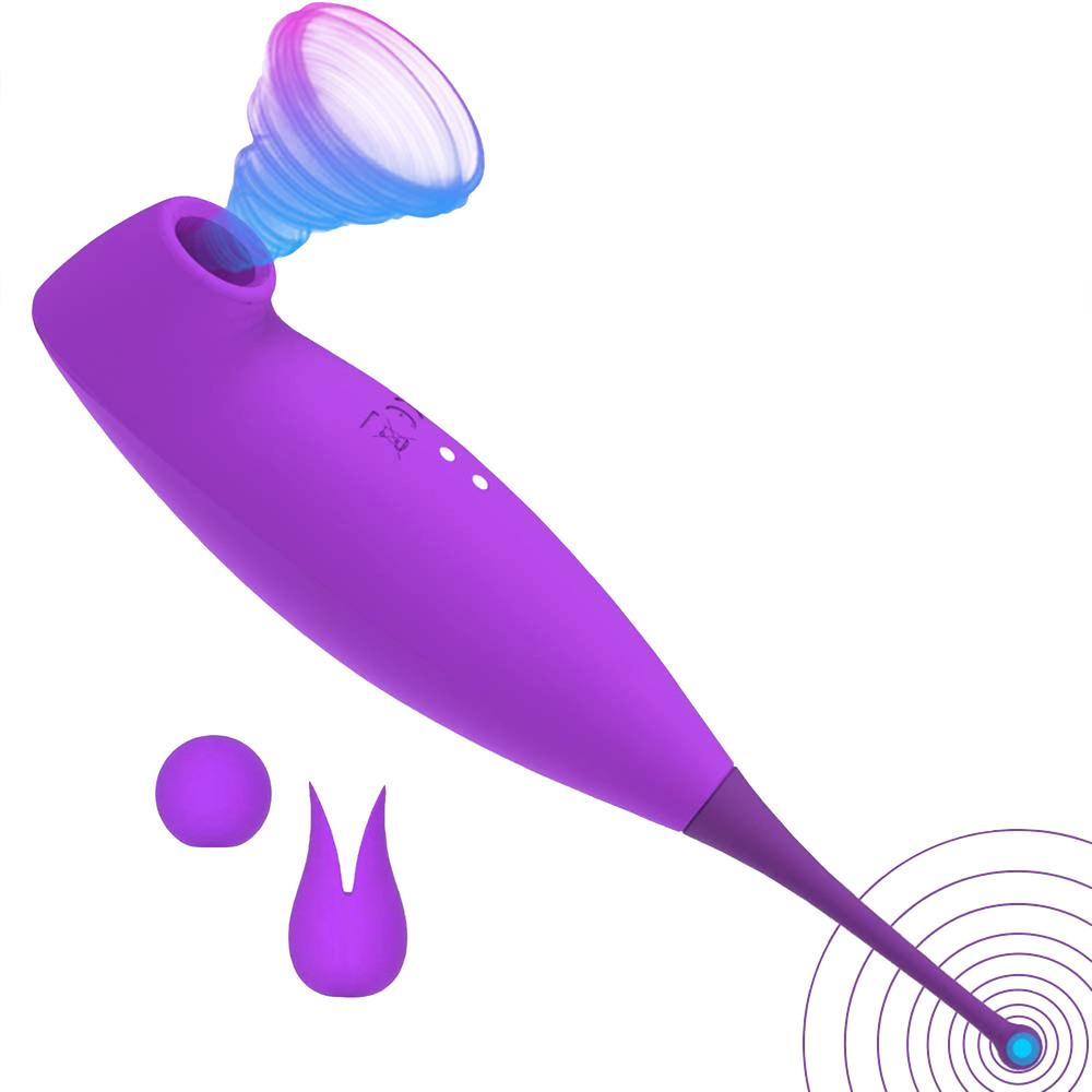 E-shop BASIC X Ďateľ podtlakový stimulátor klitorisu fialový