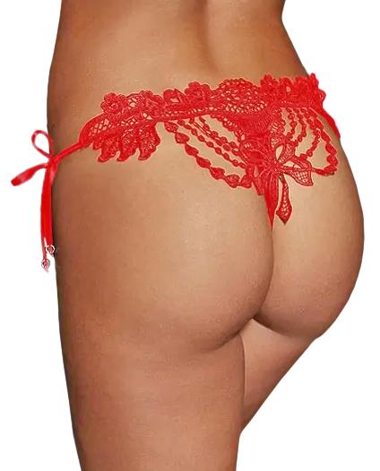 Wanita Mirabel tangá nohavičky červené