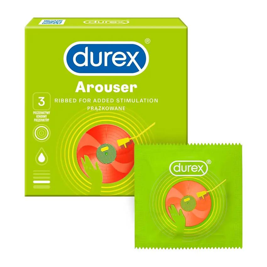 E-shop DUREX kondómy Arouser 3 ks