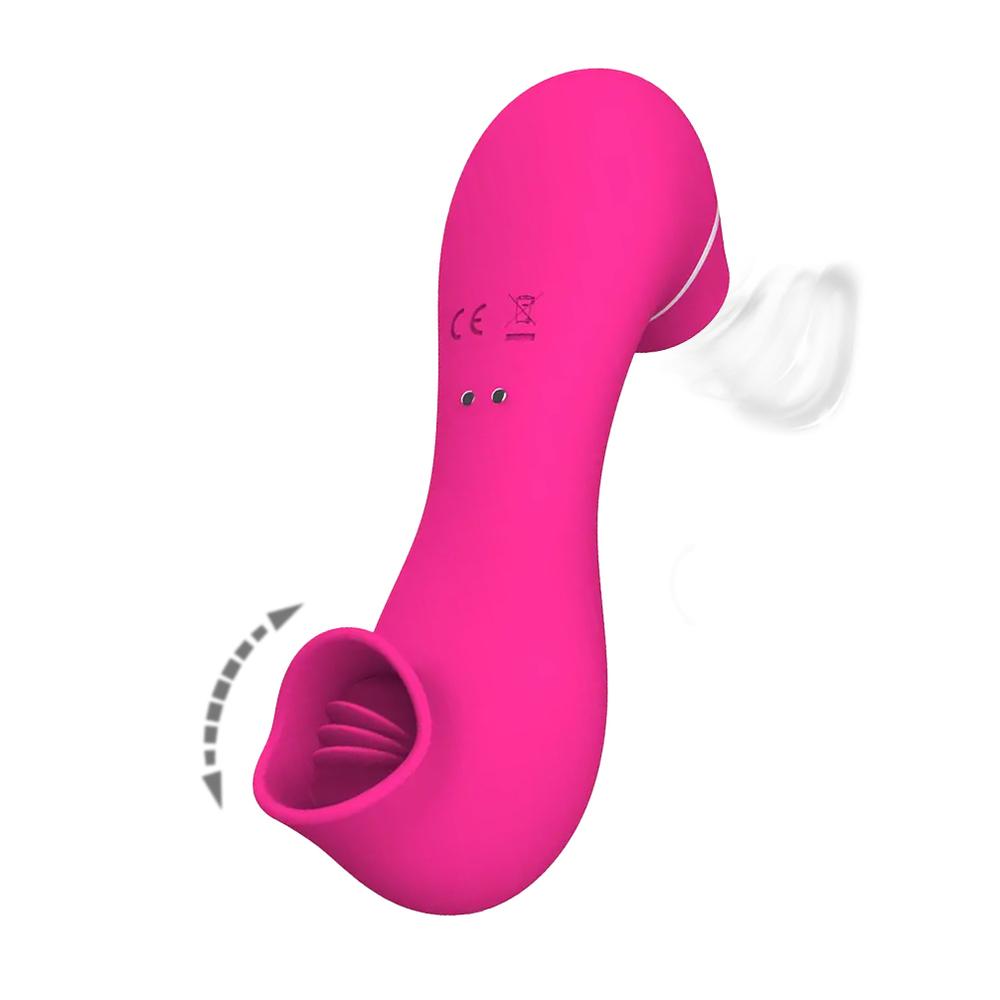 E-shop Romant Laurence obojstranný Suction stimulátor klitorisu