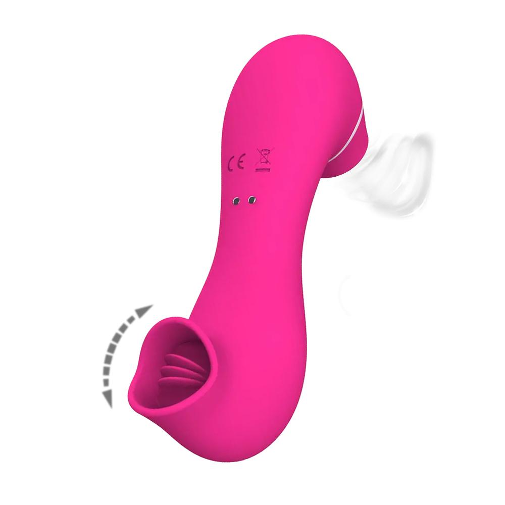 Romant Laurence obojstranný Suction stimulátor klitorisu