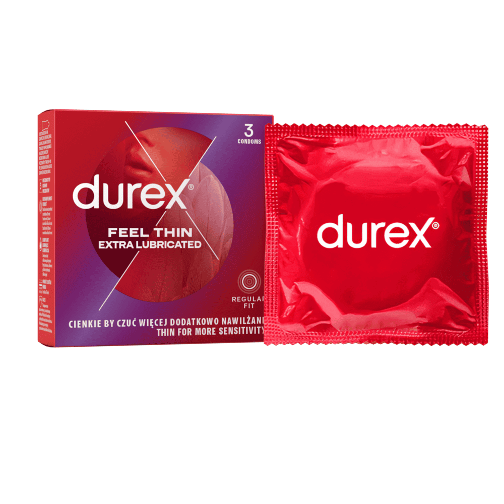 Durex Feel Thin Fetherlite Elite Extra Lubricated 3 ks