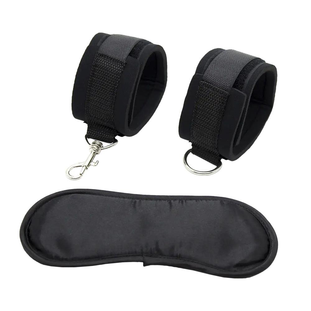 BASIC X sada erotické putá a maska na oči