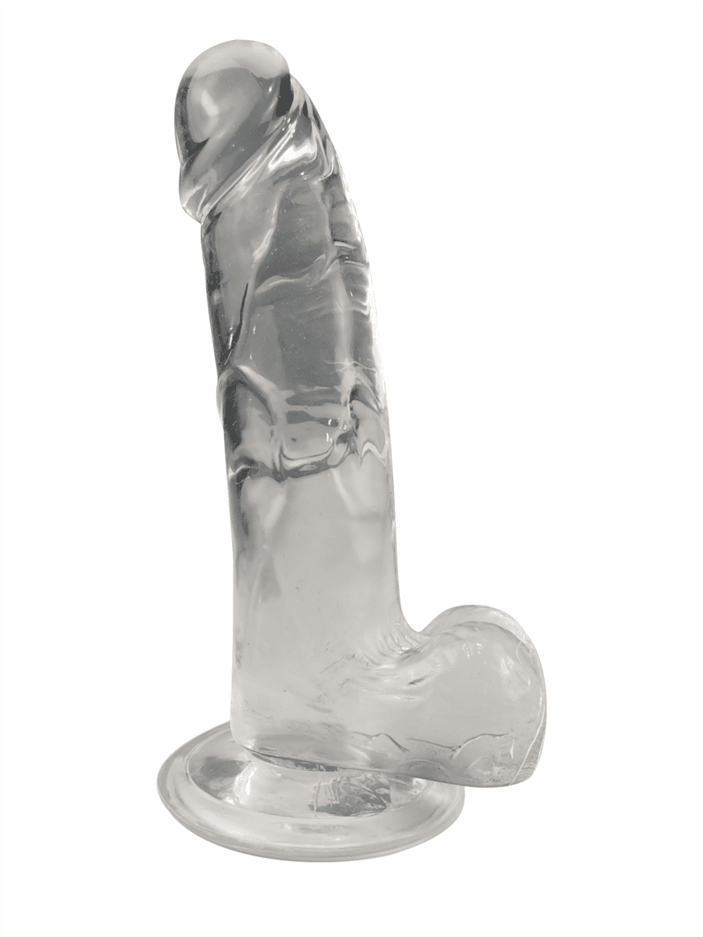 BASIC X Rocco transparentný penis s prísavkou S