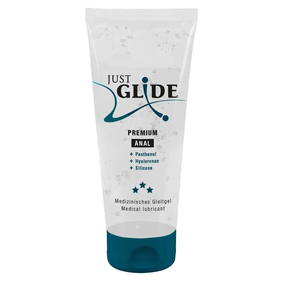 Just Glide Premium Anal lubrikačný gél 200 ml