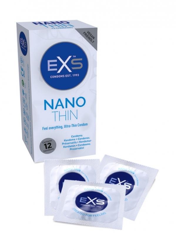 EXS Nano Thin kondómy 12 ks