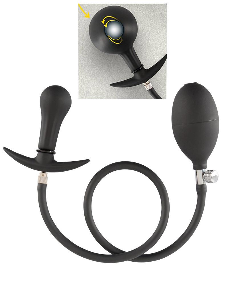 You2Toys Nafukovací análny kolík s guličkou vnútri