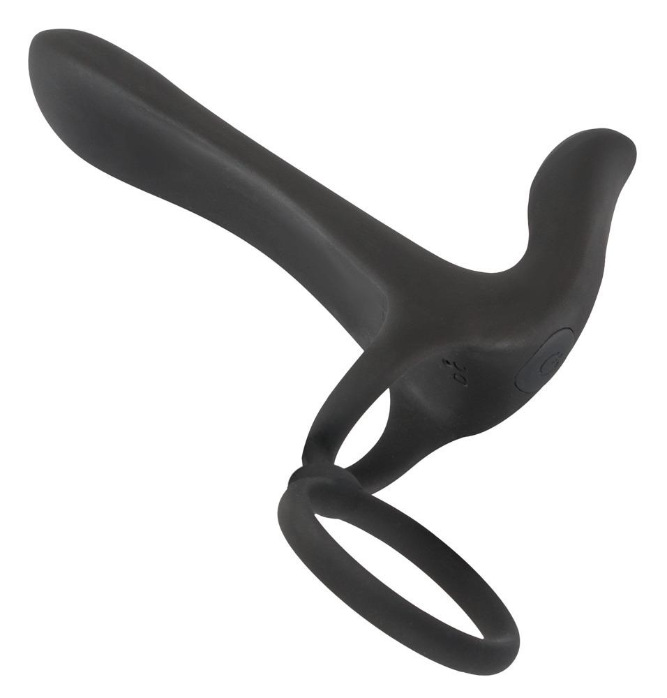 E-shop Black Velvets Párový vibrátor rozširujúci penis