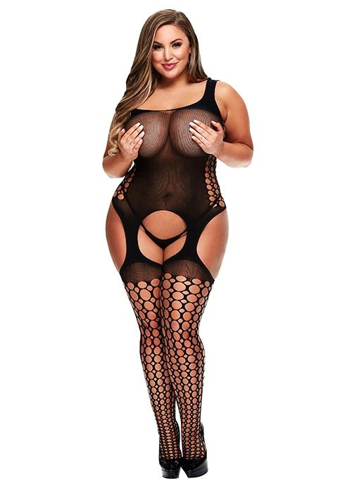 Baci XL Catsuit 5012 - čierny
