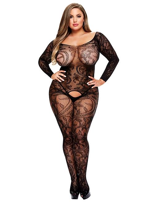 Baci XL Catsuit 5001 - čierny