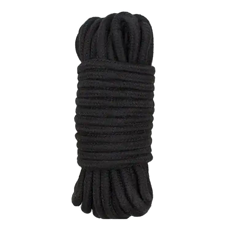 BASIC X Bondážne lano 5 m - čierne