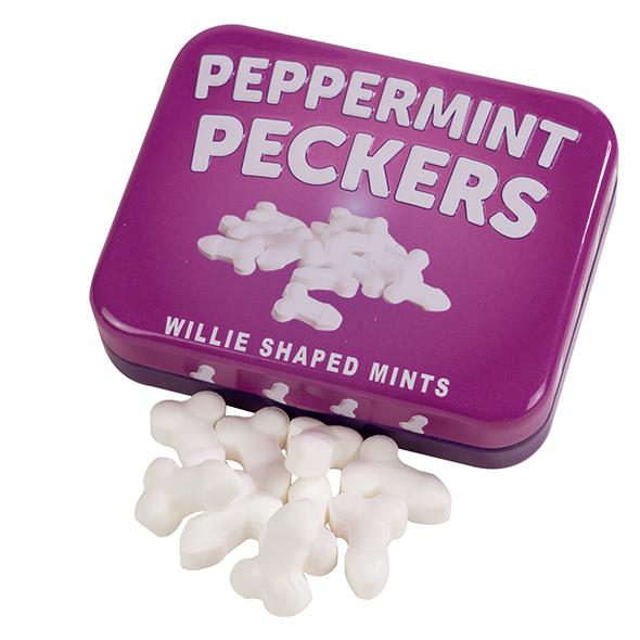 S&F Peppermint Pecker cukríky v tvare penisu 45 g