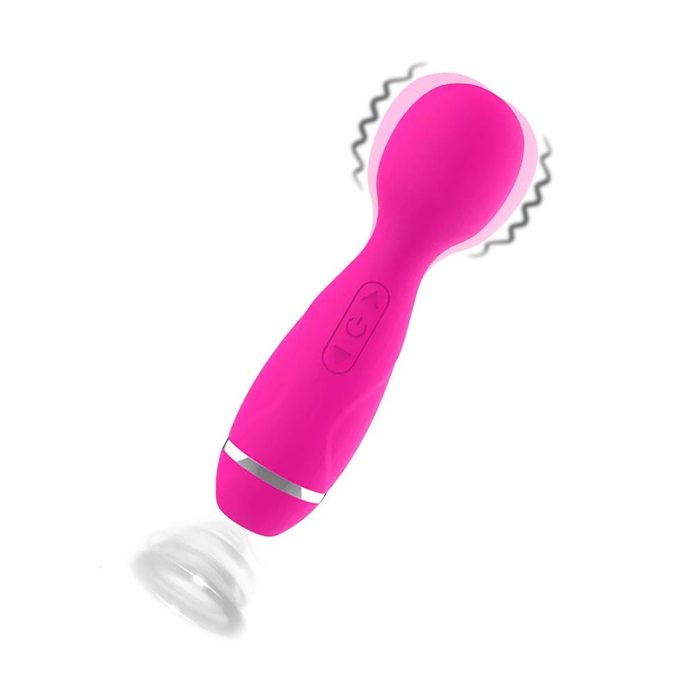 E-shop BASIC X Becky masážna hlavica s podtlakovým stimulátorom 2v1 ružová