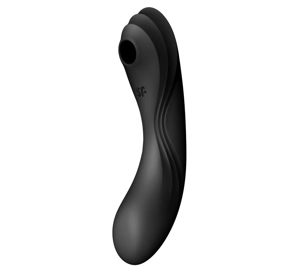 Satisfyer Curvy Trinity 4 vibrátor - čierny