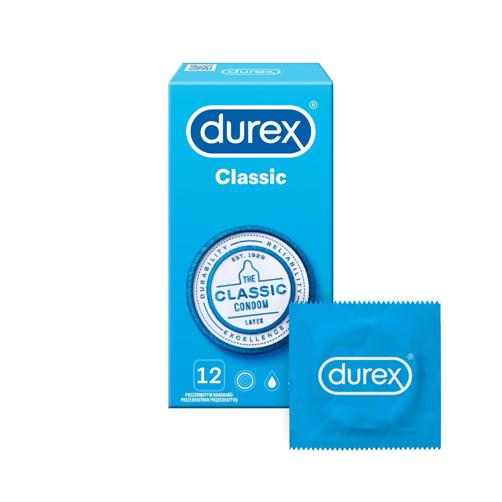 E-shop Durex Classic kondómy 12 ks