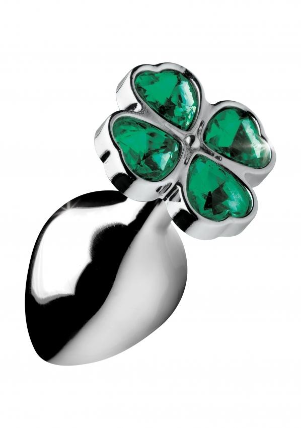 Lucky Clover Gem Análny kolík štvorlístok