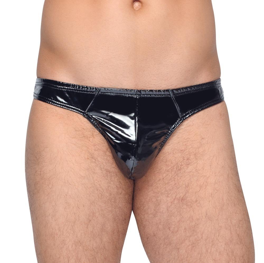 Black Level Men's Vinyl G-string