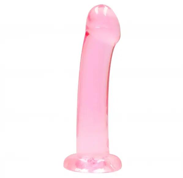 REALROCK Non Realistic dildo 17cm - ružové REALROCK Non Realistic dildo 17cm - ružové