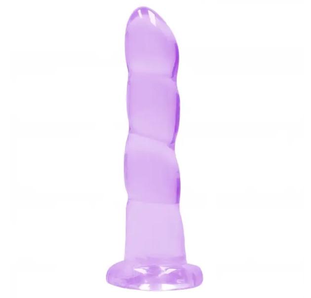 REALROCK Non Realistic dildo 18 cm - fialové
