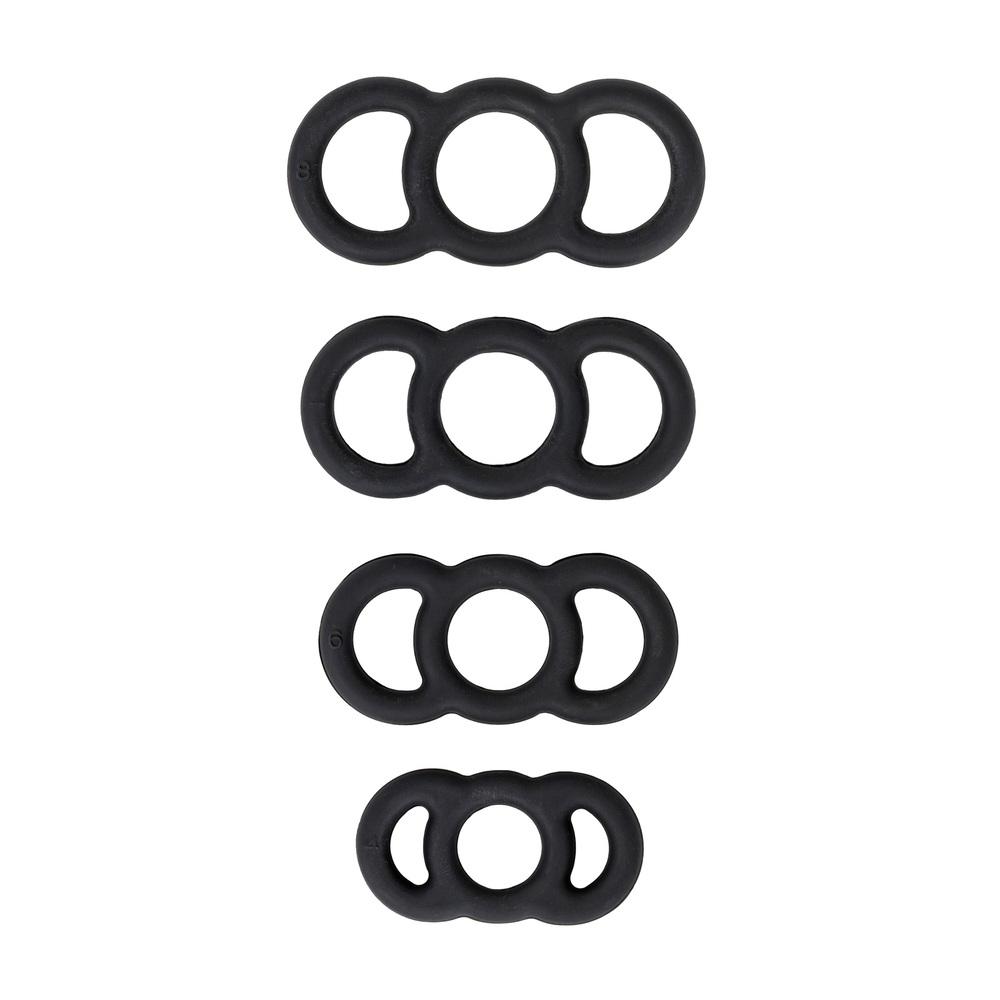 BOOM LuvPump Vacuum master príslušenstvo silikónové krúžky čierne