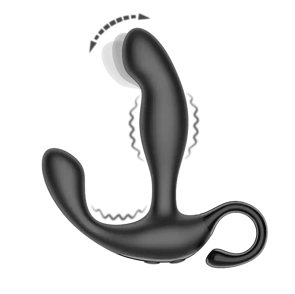 BASIC X Zeke stimulátor prostaty na diaľkové ovládanie čierny