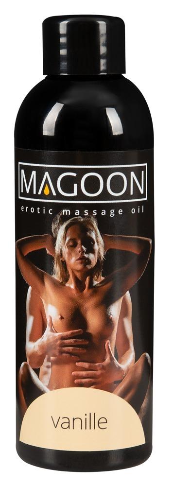 MAGOON Masážny olej s vôňou vanilky 100 ml