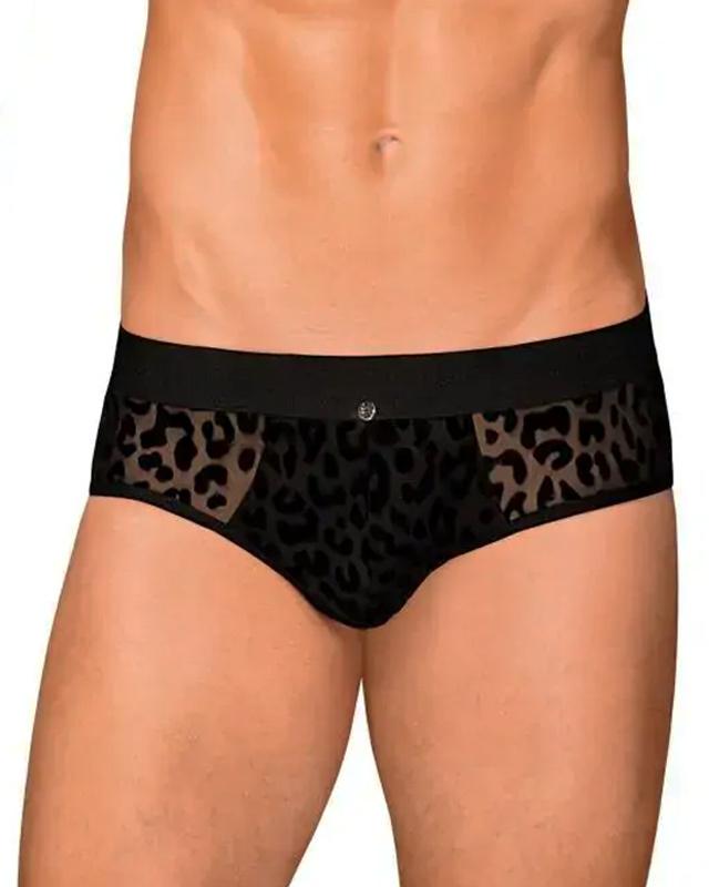 Obsessive Azmeron Briefs pánske slipy čierne