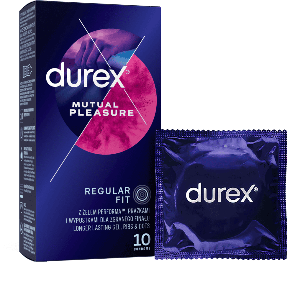 Durex Mutual Pleasure kondómy 10 ks